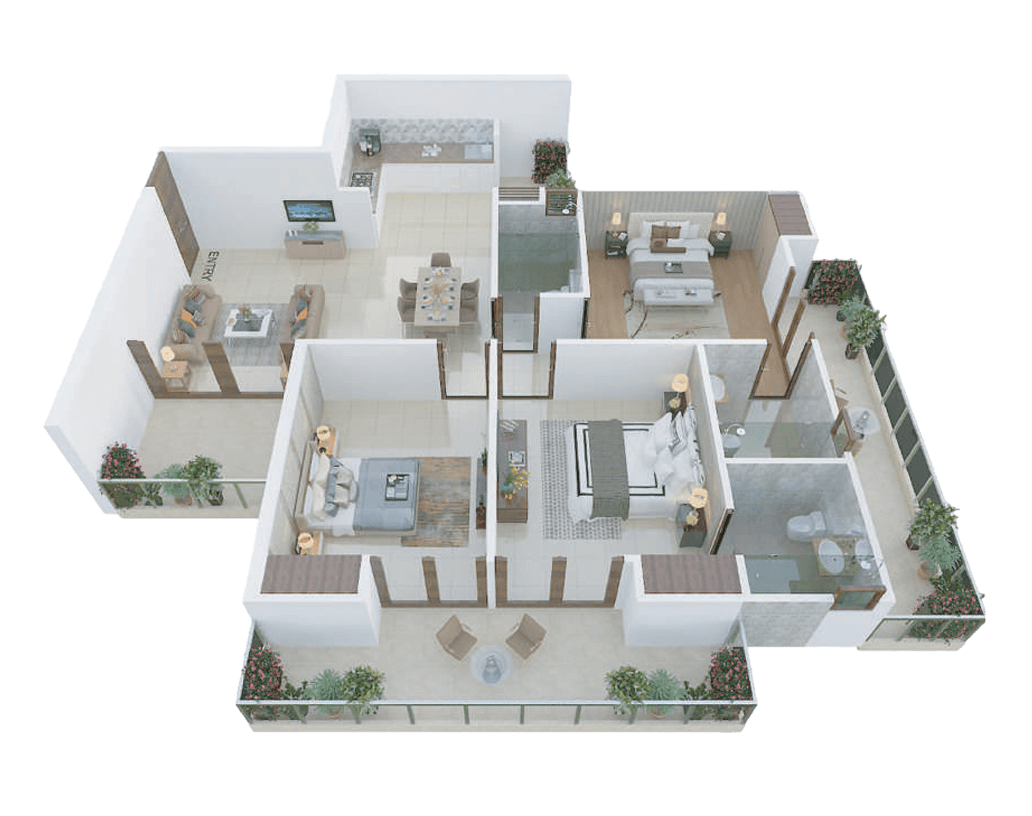 Lotus VillasFloor Plan